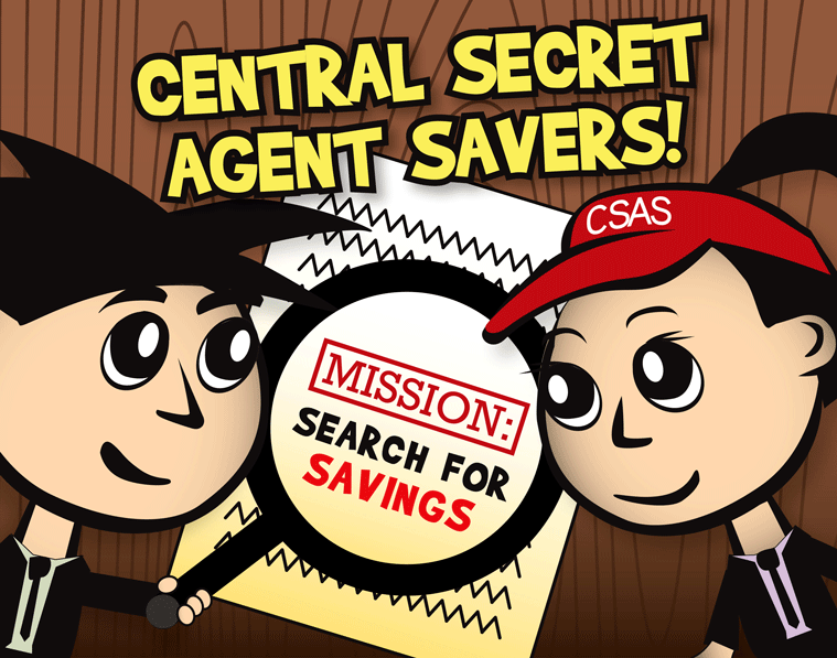 Central Secret Agent Savers